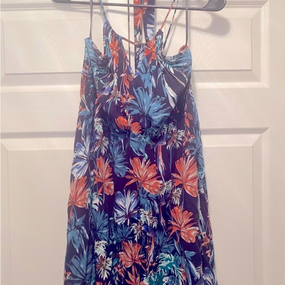 TROPICAL PRINT CUT OUT FRONT BELTED - Picture 3 of 3